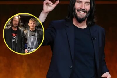 BREAKING NEWS: Keanu Reeves Stuns Hertfordshire Pub by Casually Ordering Fish and Chips for Lunch