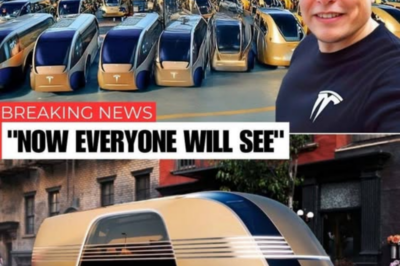 Gasps filled the room as Elon Musk rolled out Tesla’s latest shock to the auto world — the Tesla RoboVan.