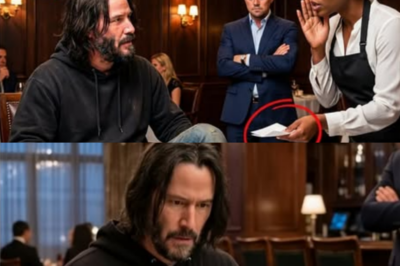 Keanu Reeves Orders Steak in His Own Restaurant — Waitress Slips Him a Note That Saves His Life