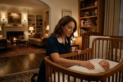 A Baby in a Wealthy Family Kept Crying Late Into the Night, Leaving Everyone Exhausted and Worried. Just When It Seemed Like Nothing Was Working, a Quiet, Caring Housemaid Stepped In and Did Something Incredibly Simple—And Somehow, in That Moment, Everything Changed, Bringing a Sense of Calm and Reminding Everyone That Sometimes, Kindness and Patience Are All It Takes