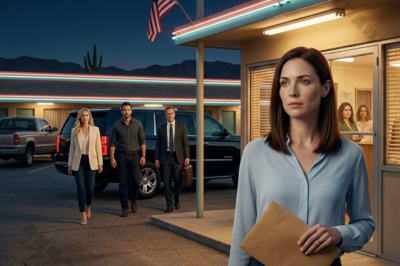 At dinner, my husband looked at me like I was a stranger and said it was time for me to leave. Just hours earlier, my sister had taken all the luxury apartments, while all I had left was my father’s old motel. I thought I had lost everything… until the night I dragged my suitcase there, opened the door, and discovered something that made me realize my father had been burying a secret for years.