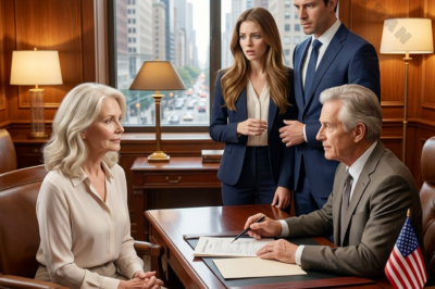 The day my husband died, my daughter inherited the house and $33 million, then acted as if I no longer had any place in that family. I quietly left, thinking everything had come to an end. But just three days later, she suddenly came to me looking deeply shaken and begged me for help, while my lawyer merely smiled faintly and pointed out one detail in the will that left her almost speechless.