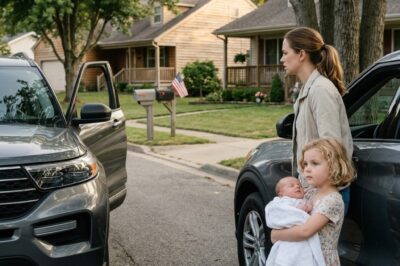 I was driving to pick up my kids, expecting a normal afternoon. Then something caught my attention—a small figure stepping into view, gently holding her baby brother. The moment felt quiet, but something about it didn’t sit right, and I couldn’t help but wonder what had led to it.
