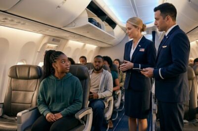 During an Uncomfortable Moment on a Commercial Flight, a Teen Passenger Quickly Caught the Crew’s Attention — Shortly After, the Atmosphere Shifted When a Prominent Business Leader Arrived and the Situation Started to Make Sense, Turning a Routine In-Flight Moment into a Story That Soon Had People Talking