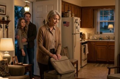 After my daughter-in-law celebrated her promotion with a family dinner I wasn’t included in, I simply replied, “Okay,” and spent the evening thinking about a few changes in my life. Later that night, she texted me asking me to warm up the leftovers in the fridge so nothing would go to waste. But when the family came home and opened the door, the moment unfolded in a way no one expected.