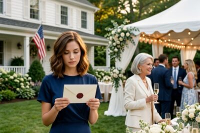 For years, I kept telling myself that the distance in my family was only because I was too sensitive, until my 25th birthday, when my grandmother quietly pulled me aside, placed a sealed envelope in my hand, and told me not to read it at home. I sat alone in my car, staring at it for nearly an hour, because the look in her eyes made me understand that once I opened it, my life would never feel the same again.