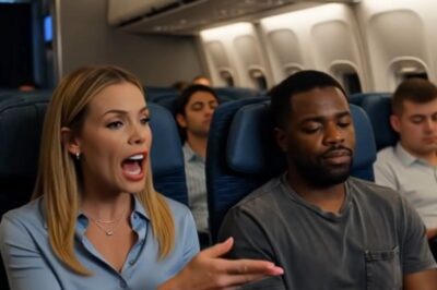 A Woman Shows Discomfort Toward The Man Sitting Next To Her On An Evening Flight, But Just Minutes Later, When The Truth About Who He Really Is And The Quiet Impact He Has Made Comes To Light, The Atmosphere In The Cabin Softens, And In That Silence, She Learns A Lesson She Will Always Carry With Her