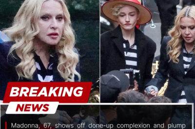 Madonna drew attention while in Venice as she reunited with Julia Garner during filming for The Studio, with fans reacting to her polished appearance and the high-profile collaboration as images from the set quickly circulated and sparked conversation online.