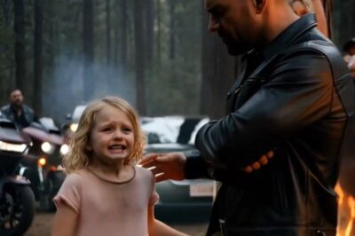 A Terrified Little Girl Ran Out Of The Woods Begging For Help For Her Mother Being Held Against A Tree, Forcing A Group Of Riders To Stop—And What Happened Next, As They Quietly Moved Into The Forest, Changed Everything, Turning An Ordinary Ride Into A Tense And Deeply Human Act Of Help No One Saw Coming