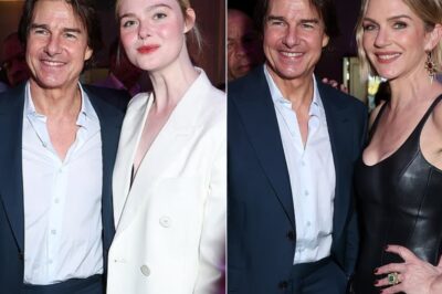 Tom Cruise drew attention during a rare appearance at the Saturn Awards in Los Angeles, where the actor was seen sharing the spotlight with Elle Fanning and Rhea Seehorn, as fans and photographers gathered to capture moments from the event celebrating achievements in film and television.