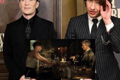 Cillian Murphy joined co-stars Barry Keoghan and Rebecca Ferguson on the red carpet as they led the cast at the New York premiere of Peaky Blinders: The Immortal Man, with the stars posing for photos and celebrating the highly anticipated project as fans and photographers gathered to capture moments from the special screening event.