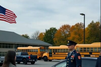 When A Quiet Girl Wearing Her Late Mother’s Dress Became The Target Of An Awkward Joke During A School Assembly, No One In The Packed Gym Expected The Doors To Suddenly Open And A Highly Decorated Military General To Walk In Calmly, Scan The Silent Crowd, And Turn The Entire Situation Around When Everyone Realized The Girl They Had Been Laughing At Was Actually His Daughter