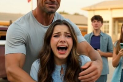 They Laughed And Filmed While A Quiet Girl Stood In The Schoolyard Crying, Believing No One Would Step In To Help—Until A Battle-Hardened Military Father Returned Home After 546 Days Away And Stepped Out Of His Truck. What Happened Next Brought The Entire Schoolyard To Silence As The Girl Slowly Looked Up Through Her Tears, Met His Eyes, And Whispered The One Word She Had Been Holding Back For Far Too Long: “Dad.”