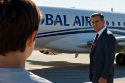 The Boy Who Ran Across The Runway And Asked A Billionaire To Pause His Flight For Just One Minute, The Unusual Warning From A Quiet Kid Nobody Noticed Led Engineers To Recheck The Aircraft And Discover A Serious Issue That Could Have Turned A Routine Business Trip Into A Major Incident, Changing How The Powerful Investor Listens To Voices People Usually Ignore