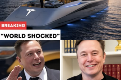 WORLD SHOCKED: Elon Musk Unveils Tesla’s First Electric Yacht, Redefining Luxury, Green Tech, and the Lifestyle of the Super-Rich