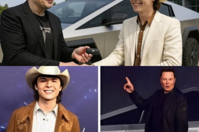 History Rewritten: Elon Musk Surprises America by Giving Tesla Cybertruck to Runner-Up John Foster in Unbelievable Finale Twist