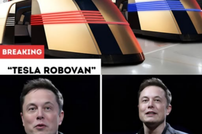Gasps filled the room as Elon Musk rolled out Tesla’s latest shock to the auto world — the Tesla RoboVan.