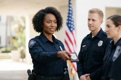 People Noticed a Woman in a Police Uniform and Quickly Formed First Impressions — But Everything Shifted When She Calmly Introduced Herself as the Newly Appointed Police Chief, Turning a Simple Moment Into a Powerful Reminder About Professionalism, Respect, and Keeping an Open Mind