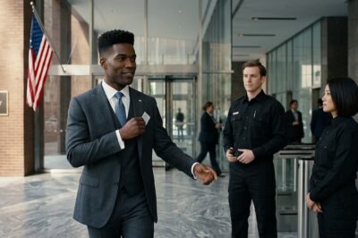 A Family Was Approached During a Routine Check, Creating a Brief Moment of Uncertainty — But Everything Changed When the Father Calmly Introduced Himself, Turning a Simple Interaction Into a Powerful Reminder About Respect, Clear Communication, and Taking the Time to Understand Before Reaching Conclusions