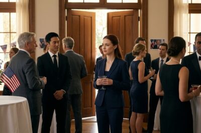 In front of 600 guests, my husband took his father’s side, and as the room fell quiet, the doors slowly opened—pulling everyone’s attention and shifting the moment in a way that felt unexpected.