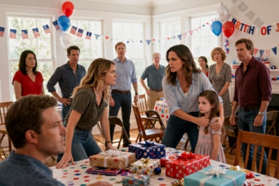 The gift opening wasn’t even over when my daughter quietly set all her presents down and walked straight out of the room with a pale, shaken look on her face. No one understood what had happened until I found out my sister had leaned in and told her she had never truly been wanted and had only been born to save my marriage. What exploded after that dragged a family secret we had hidden for years out into the open.