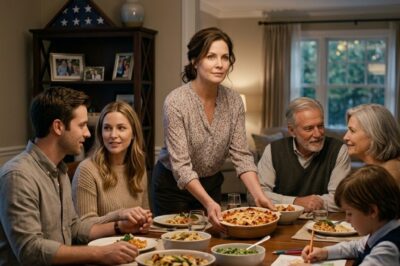 At a Family Dinner at My Son’s Home, I Found Myself Helping Out a Bit More Than I Expected—and What Happened Next Turned Into a Quiet but Real Moment for Me, Leading Me to Think More About Respect, Communication, and How to Speak Up in a Calm, Thoughtful Way While Still Keeping Things Warm and Balanced