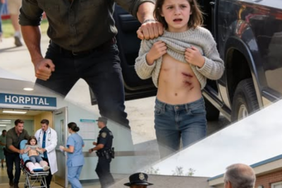 At the school fair, my daughter tugged on my sleeve and quietly asked to go home. But the moment we got to the car, she lifted her sweater and showed me the marks on her side, leaving me completely stunned. I did not yell or break down. I buckled her in, drove straight to the hospital, and made one phone call that night. Four hours later, when the truth finally started coming out, my wife walked in and froze.