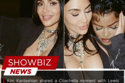 Kim Kardashian shared a Coachella moment with Lewis Hamilton, drawing attention online as fans reacted to their appearance together at the festival.