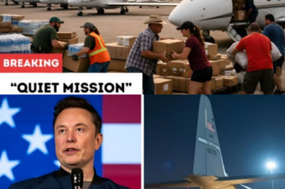 Elon Musk’s Quiet Mission: Six Private Jets, Three Tons of Food, and a Rare Glimpse of Compassion