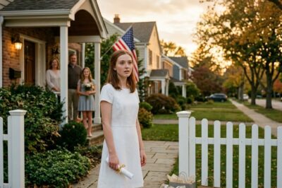 After My Graduation, I Came Home Expecting a Warm Welcome—But Instead Found My Things Packed by the Gate, My Parents and Sister Waiting Nearby, and a Conversation That Changed the Way I See Love, Family, and Where I Truly Belong