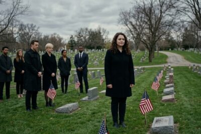 At a Small Gathering to Remember My Mom, With Only Eleven People Standing Quietly on the Grass, I Didn’t Expect What Would Unfold. What Happened Next Turned Into a Gentle, Meaningful Moment That Slowly Changed How I Saw That Day—and the People Around Me