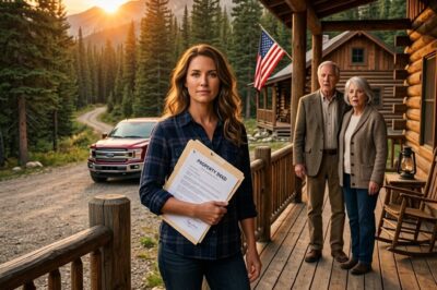 My Family Tried to Claim My Mountain Cabin—Until I Walked Out Holding the Deed, Bringing Long-Standing Tensions Into the Open and Clarifying What Had Been Misunderstood for Years, as a Quiet but Firm Moment Helped Set Boundaries, Restore Perspective, and Gently Redefine How We Viewed Ownership, Trust, and the Meaning of Family