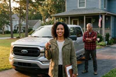 After I Gave My Father a Brand-New Truck, His Reaction Changed the Moment—So I Walked Away, and by the Next Morning, Everything Had Quietly Shifted, Changing How We Saw Appreciation, Expectations, and the Meaning of Giving
