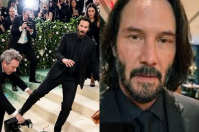 Chaos at the Met Gala: Keanu Reeves’ Sudden Fall Stuns Fans Worldwide